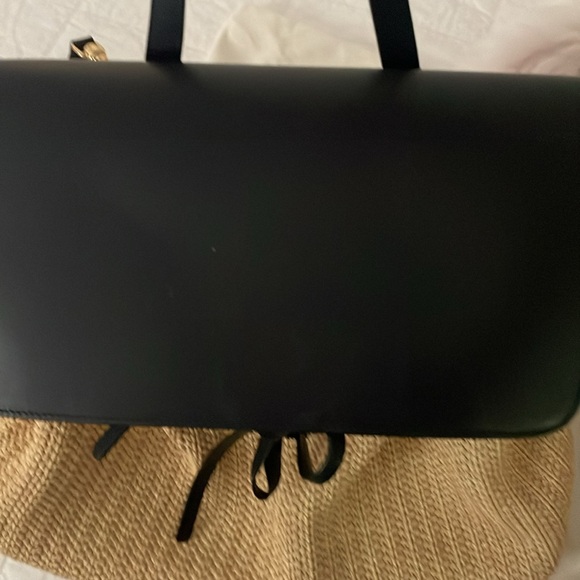 Mansur Gavriel Soft Lady Woven LeatherTrim Bag
Natural Black - Picture 4 of 5